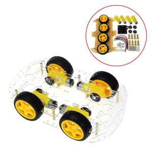 4WD Robot Araba Platform Kiti Seti