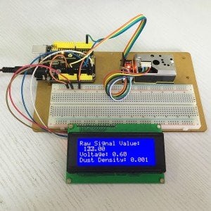 Keyestudio GP2Y1014AU PM2.5 Shield Toz Sensörü Modülü / Arduino ve Klima İçin