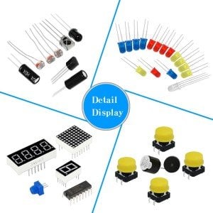 Keyestudio Temel Başlangıç Öğrenme Kiti (UNO Hariç) - Arduino Programlama Eğitimi İçin