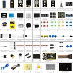 Keyestudio Maker Başlangıç Kiti (MEGA 2560 R3) - Arduino Projesi İçin