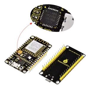 Keyestudio ESP8266 WI-FI Modül Shield + Arduino İçin 1M Micro USB Kablosu (Çip CP2102-GMR)