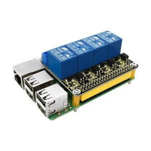 Keyestudio Raspberry Pi 4 Kanal Röle Shield (Raspberry Pi 3 için)