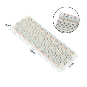 Keyestudio 830 Pin Bağlantı Noktaları Lehimsiz Breadboard (3 Adet)