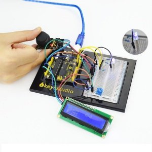 Keyestudio UNO R3 Kartı + 400 Pin Breadboard + Tabla + 65 Jumper Teller + USB Kablo / Arduino DIY Projesi için