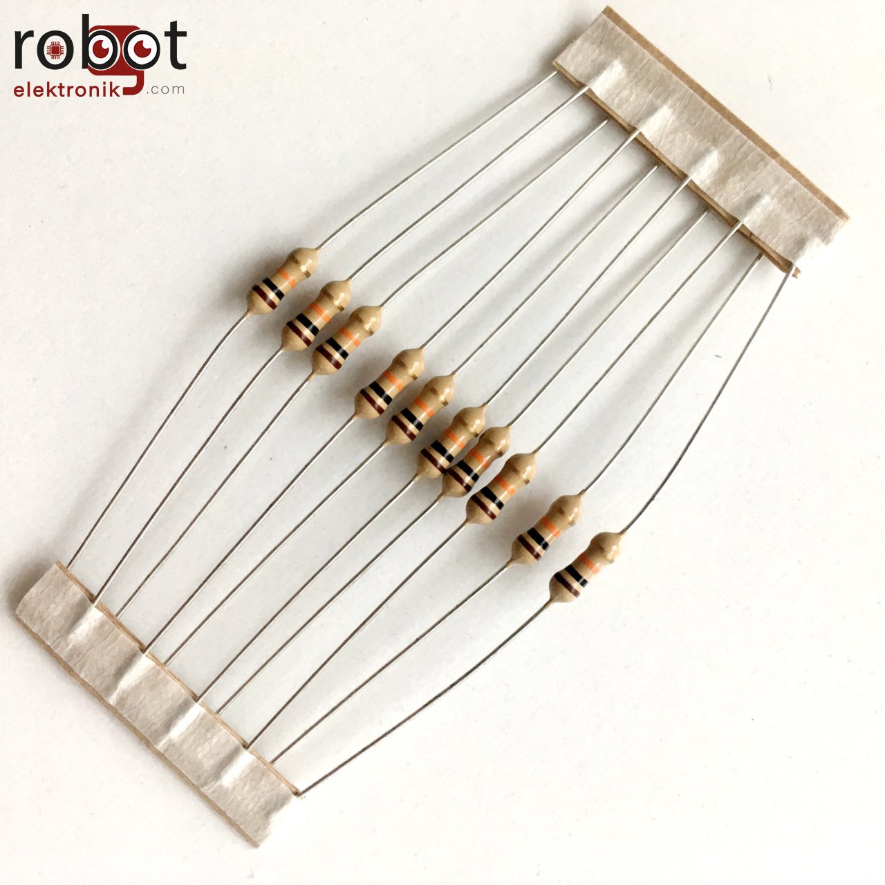 1K Ohm 1/4 Watt Karbon Film Direnç Paketi (10 adet)