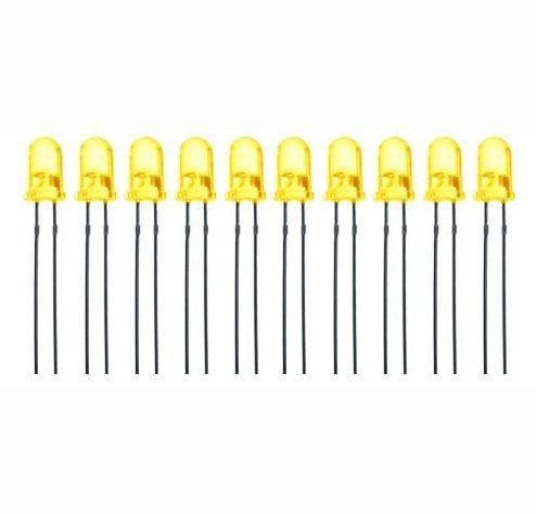 5mm Sarı Led Paketi - 10 Adet