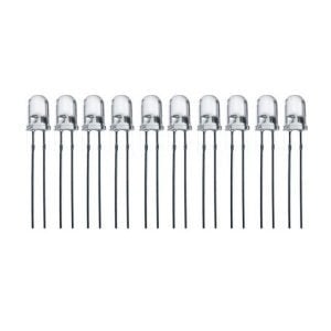5mm Beyaz Led Paketi - 10 Adet