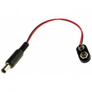 9V-DC Barrel Dönüştürücü Kablo