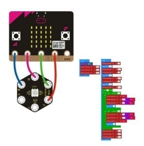 Keyestudio 5050 RGB Modülü (BBC Micro Bit İçin)